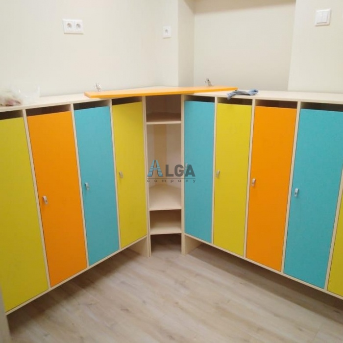 Шкафчики и кровати для детского сада г. Челябинск